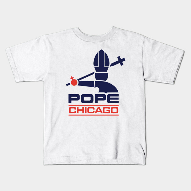 Pope Chicago Kids T-Shirt by Litehouse Tees