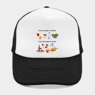 Snack Side Showdown: Health Nuts vs Junk Food Junkies Hat