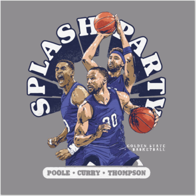 Steph Curry, Klay Thompson Jordan Poole Golden State Splash
