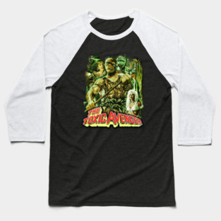 The Toxic Avenger Baseball T-Shirt
