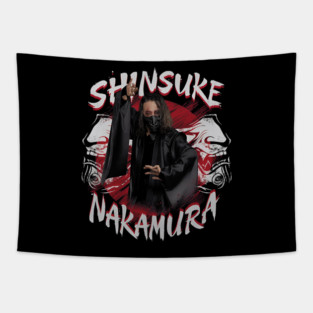 Shinsuke Nakamura Mask Tapestry