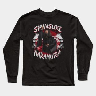 Shinsuke Nakamura Mask Long Sleeve T-Shirt
