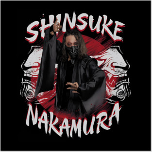Shinsuke Nakamura Mask Posters and Art