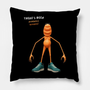 Marcus The Worm 80s Pillow