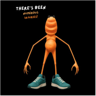 Marcus The Worm 80s Posters and Art