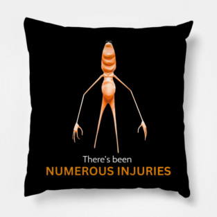 Marcus The Worm Meme Pillow