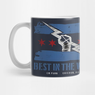 CM Punk Logo Flag Mug