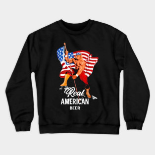 Hulk Hogan poster Crewneck Sweatshirt