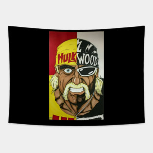 Hulk Hogan cartoon Tapestry