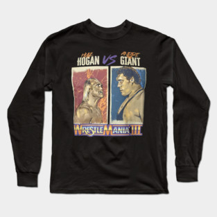 Hulk Hogan vs Andre The Giant Long Sleeve T-Shirt