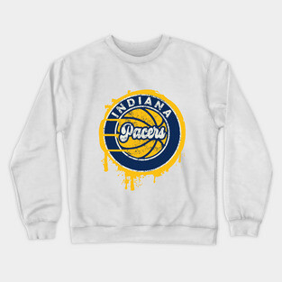 Basketball Pacers Crewneck Sweatshirt
