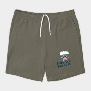 Tide's out sass is in Shorts