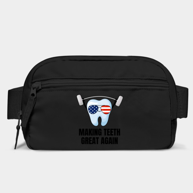Making Teeth Great Again 4th Of July America USA by Creatifly Graphic Tees