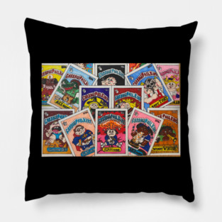 Scattered Garbage Pillow