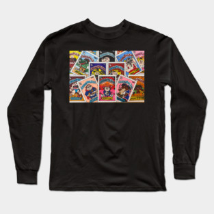 Scattered Garbage Long Sleeve T-Shirt