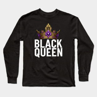 Black Queen Long Sleeve T-Shirt