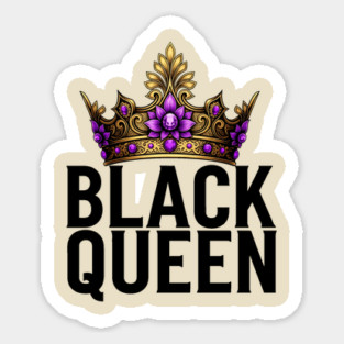Black Queen - Black Woman Magnet