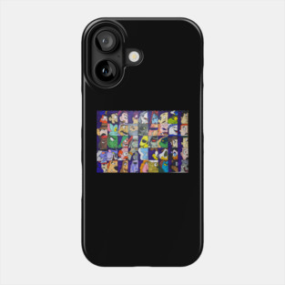 80s Villains Eyes Phone Case