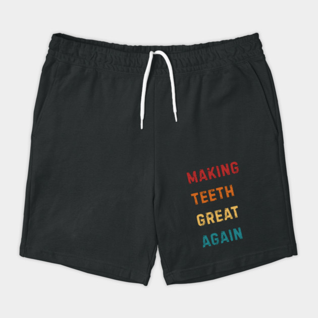 Making Teeth Great Again 4th Of July America USA by Creatifly Graphic Tees