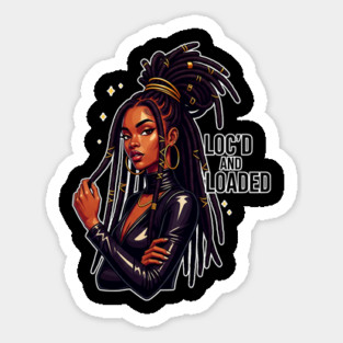 Loc'd and Loaded Natural Hair Magnet