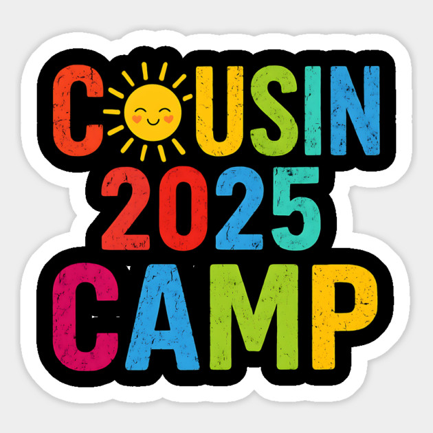 Cousin Camp 2025 Family Summer Vacation Camping Magnet by ArtistTee ⭐⭐⭐⭐⭐