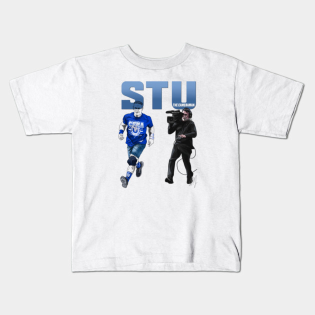 Stu the Cameraman Kids T-Shirt by 51Deesigns