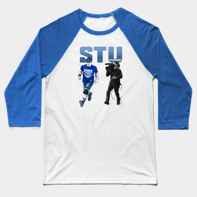 Stu the Cameraman Baseball T-Shirt by 51Deesigns