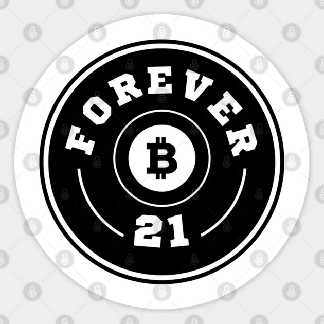 Forever 21 Black and White Sticker by Forever21Bitcoin