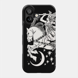 Warrior Goddess Mystical Illustration Phone Case