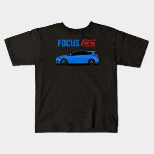 Focus RS hatchback Cars Kids T-Shirt