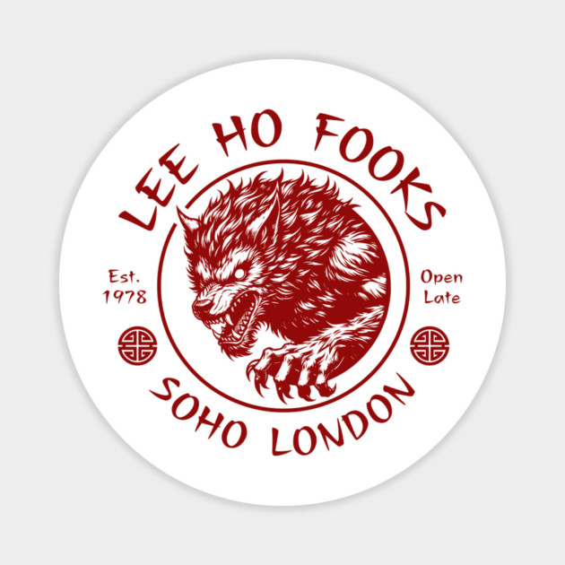 Lee Ho Fooks Chinese Restaurant Magnet by Timeless Chaos
