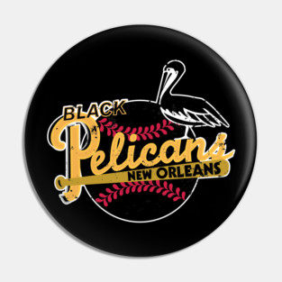 1926 New Orleans Black Pelicans Defunct Vintage Baseball Pin