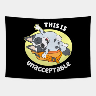 This is Unacceptable - Muffin Tapestry