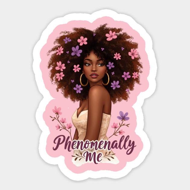 Phenomenally Me, Black Girl Magic Magnet by UrbanLifeApparel