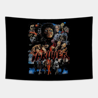 Thriller Vintage Tapestry