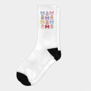 Coquette Labubu Socks