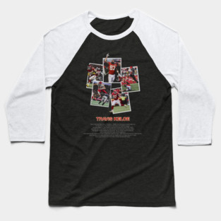 Travis Kelce Vintage Card Baseball T-Shirt