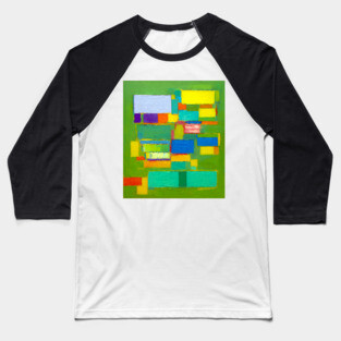 Natural Abstract Remixed Tribute to Hans Hoffman Baseball T-Shirt