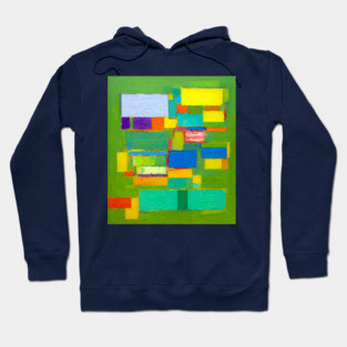Natural Abstract Remixed Tribute to Hans Hoffman Hoodie