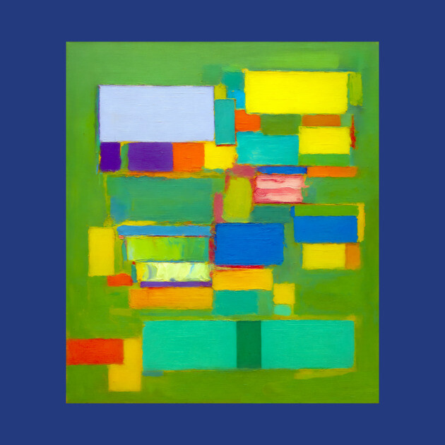 Natural Abstract Remixed Tribute to Hans Hoffman by DonWillisJrArt