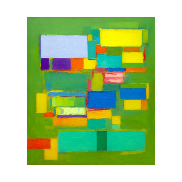 Natural Abstract Remixed Tribute to Hans Hoffman by DonWillisJrArt