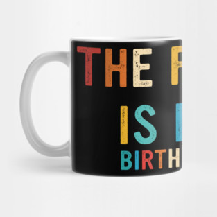 The Future Is Male Birth Control Retro Vintage Mug