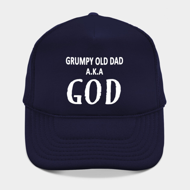 Grumpy Old Dad AKA God Funny Fathers Day Gift by Cheeky Witch