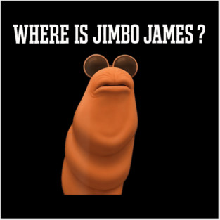 Marcus The Worm Where Is Jimbo James 90s Posters and Art