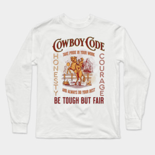 Cow boy Long Sleeve T-Shirt
