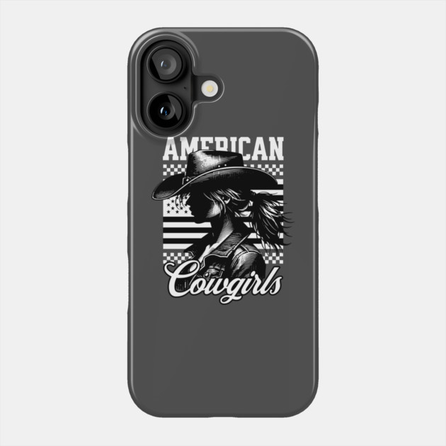 Cow girls Phone Case by Graphic tees