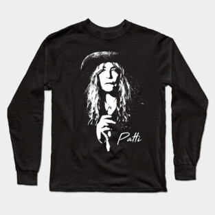 Patti Smith - Minimalist Long Sleeve T-Shirt