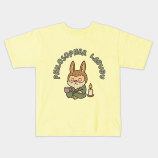 Labubu Philosopher Kids T-Shirt