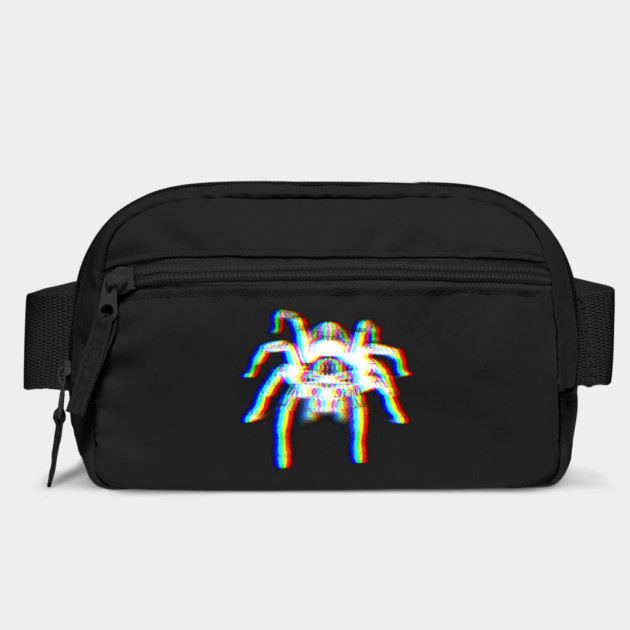 EDM Colorful Glitchy Tarantula Vaporwave Trippy Rave design by Luxinda