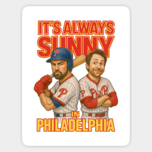 Big League Chew: It's Always Chewin' in Philadelphia Magnet